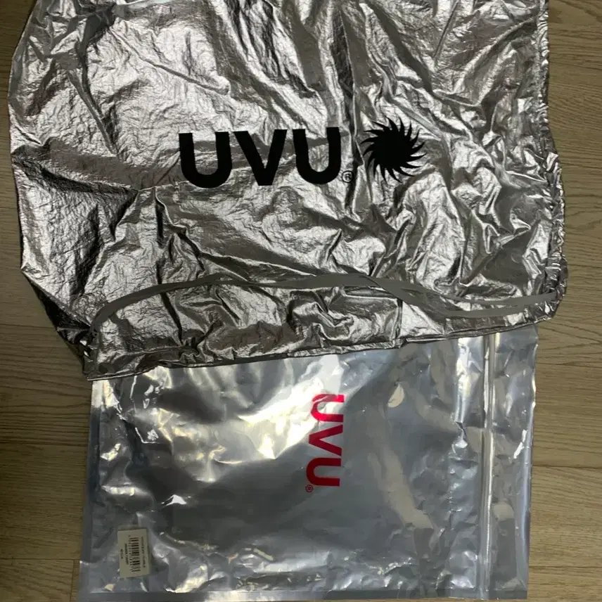 uvuレーシングバッグ シルバー