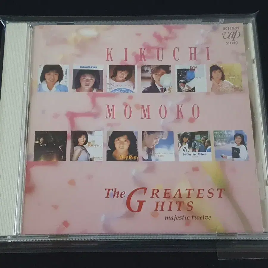 키쿠치모모코 베스트 앨범 The Greatest Hits 음반 일본 시티팝