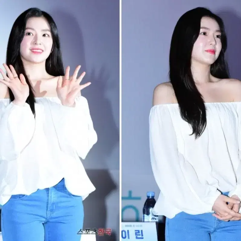 핀블랙 OFFSHOULDER TWO-WAY BLOUSE