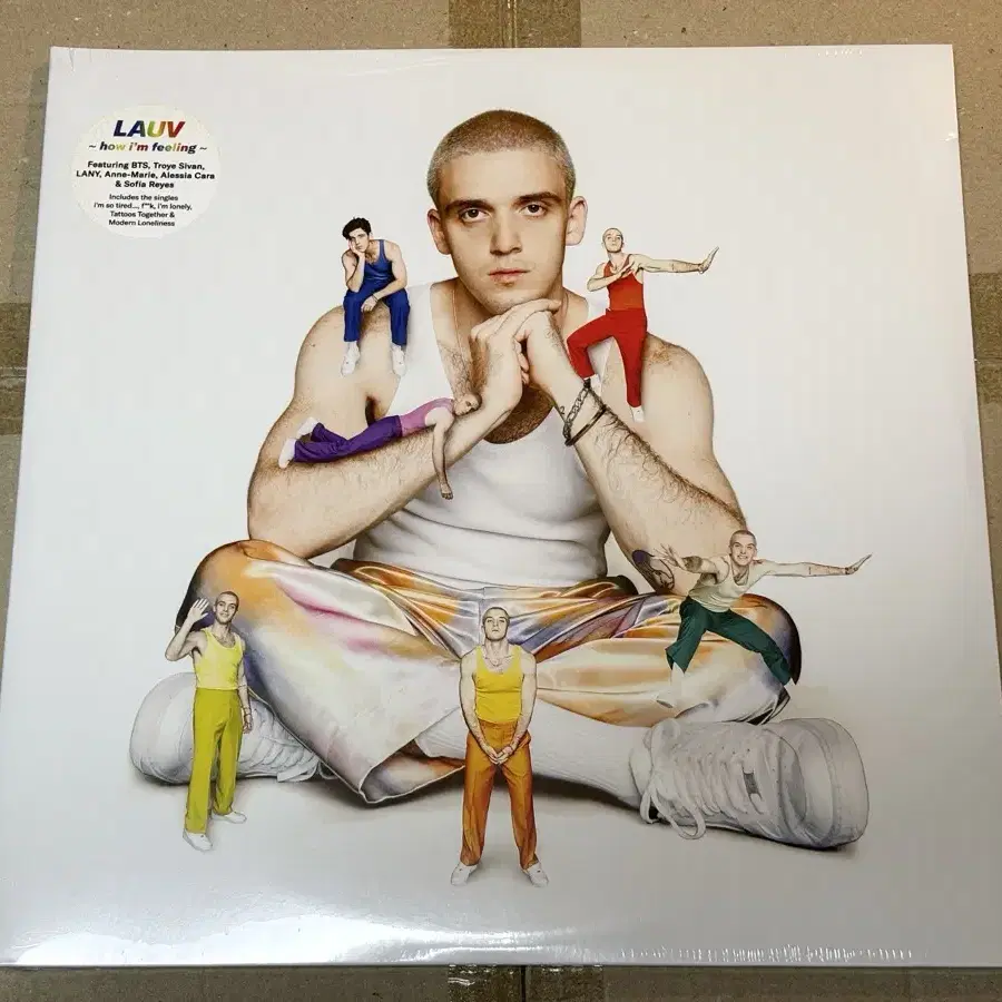 라우브 1집 앨범 그린컬러 한정판 lp 미개봉