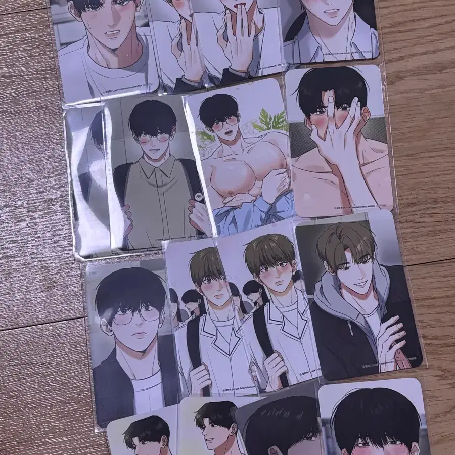 모펀 다주는 남자 방포 포토카드 드볼 +4장