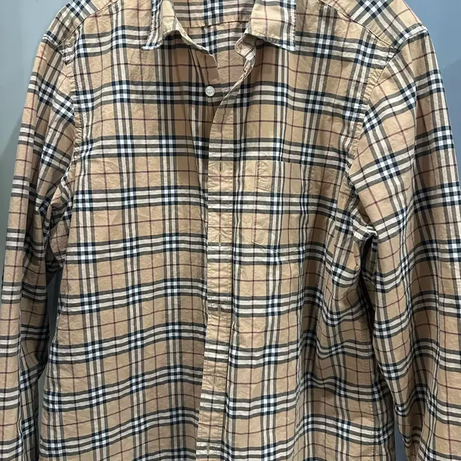 버버리 노바체크 셔츠 xxxl 3xl