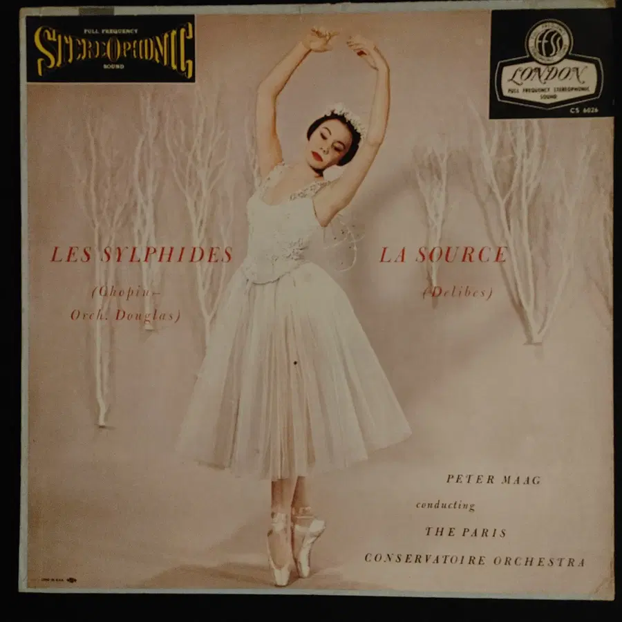 ORIGINAL DECCA LP - PETER MAAG/BALLET MUSIC