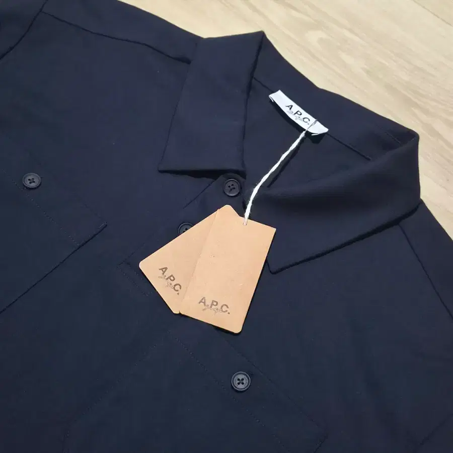 [미개봉 새상품] 아페쎄 골프(A.P.C. GOLF) 아서 긴팔 셔츠 롱슬리브 (L)