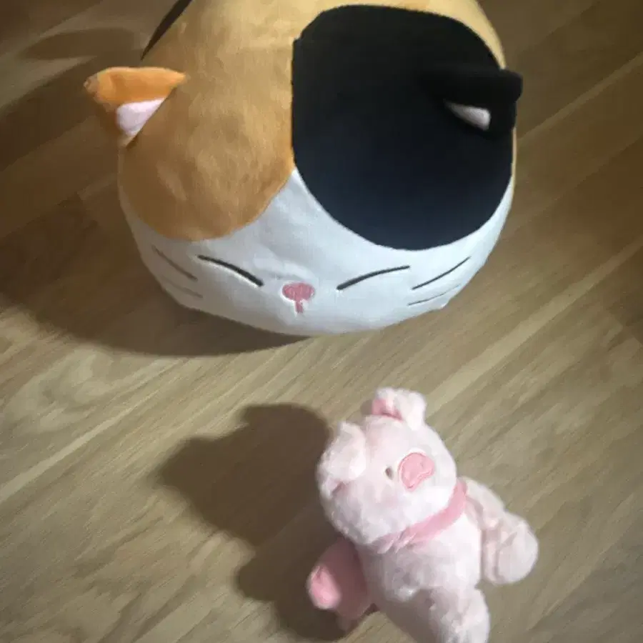 인형 쿠션 키링 고양이 돼지 대형