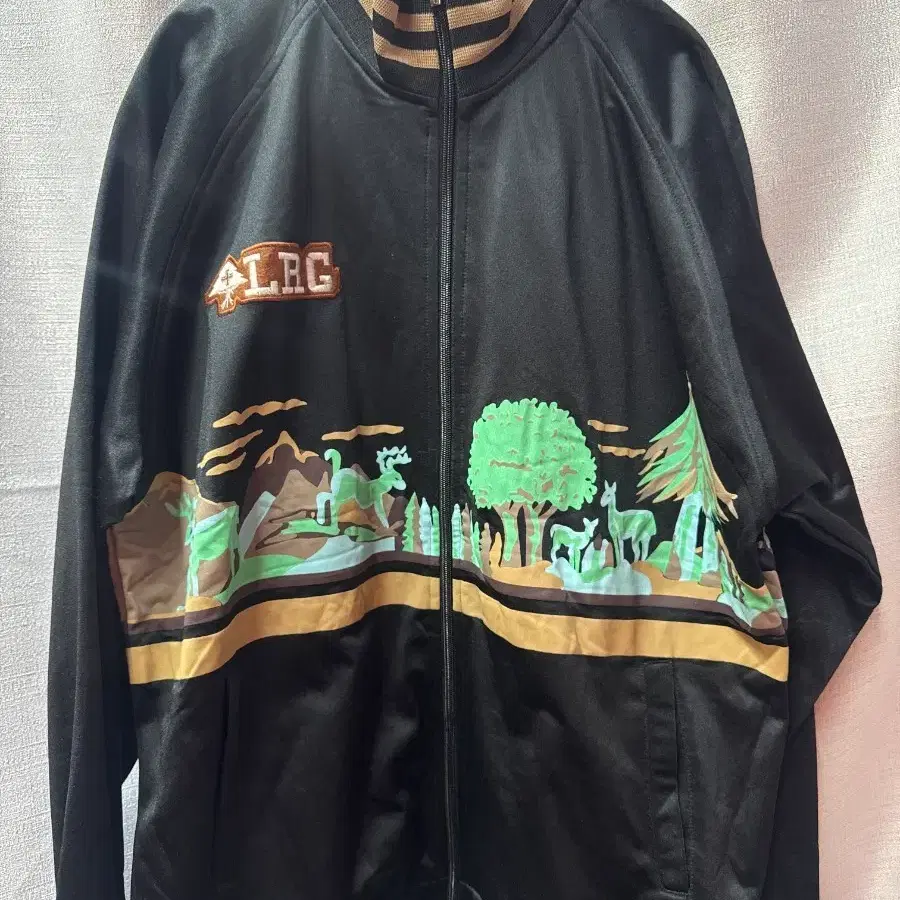 LPG 네이처 락 빈티지 디자인 트랙 자켓 L(L~XL)