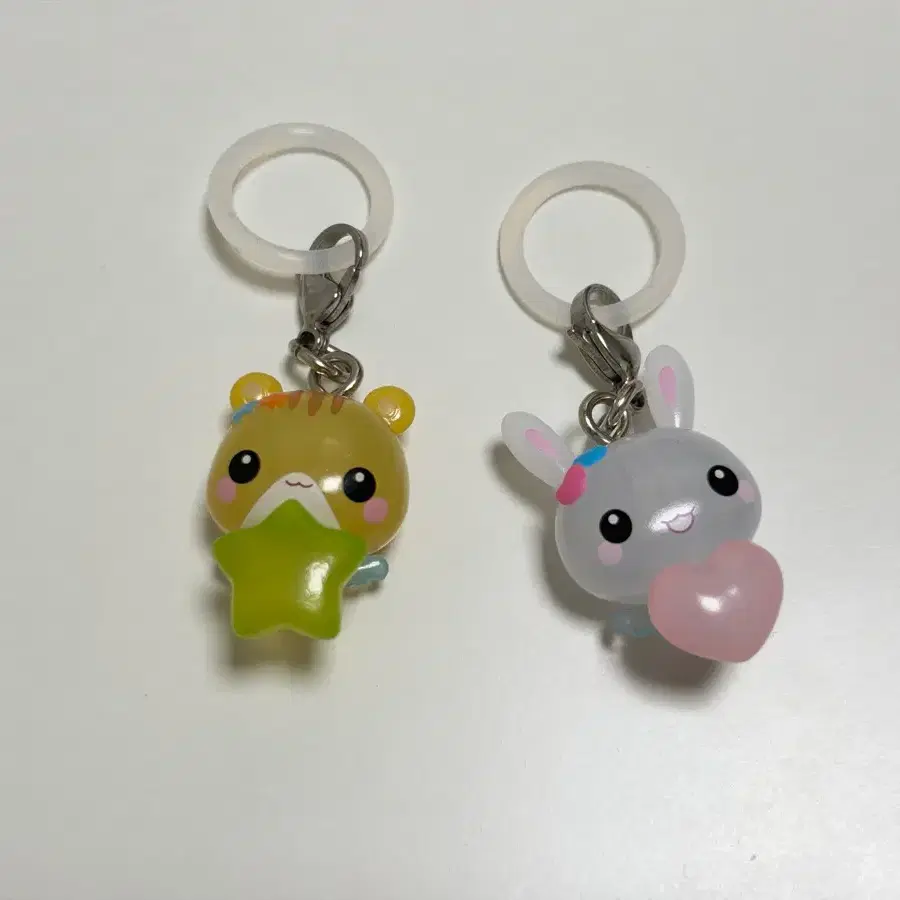 일괄) 헤이세이 팬시 캐릭터 메지루시 키링