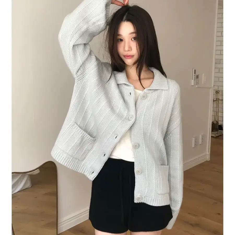 아카이브제이투유 캐시미어 카라 가디건 판매