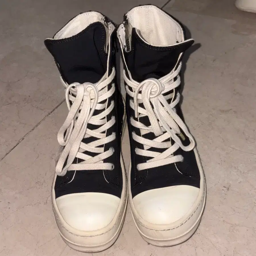 릭오웬스 다크쉐도우 하이탑36.5