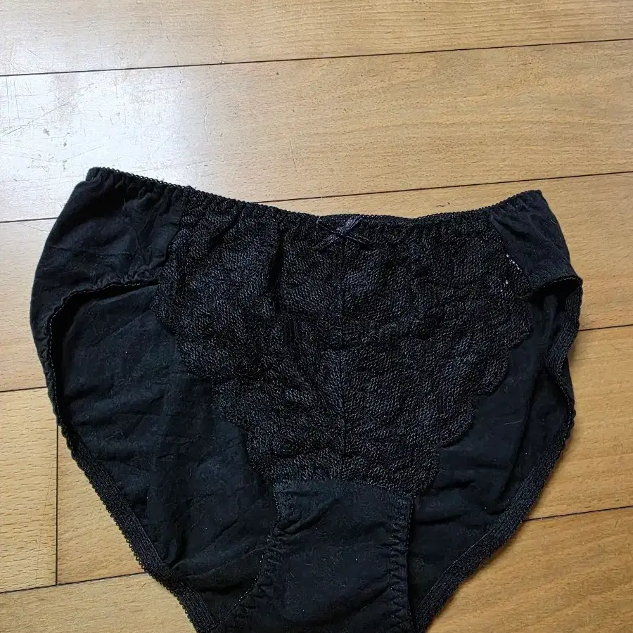 블랙 레이스 여성 팬티(M)
