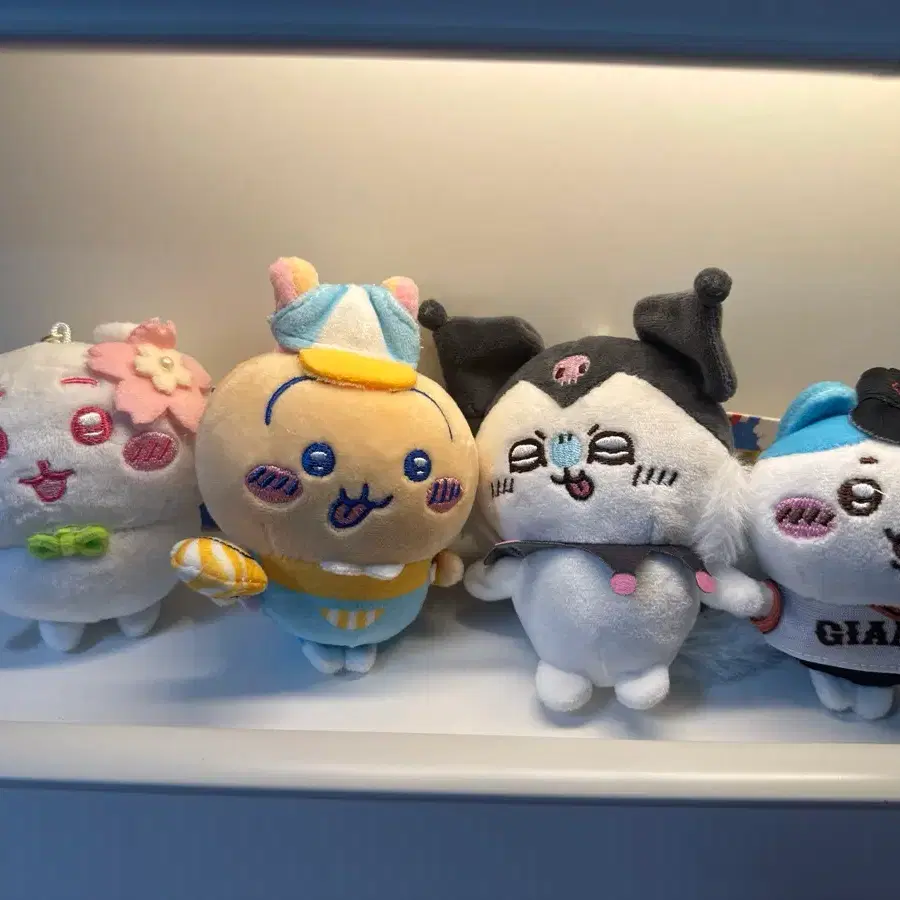 치이카와 먼작귀 인형 4종