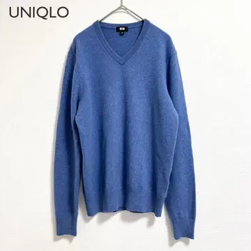 UNIQLO 유니클로 캐시미어 100% V넥 스웨터 니트 M