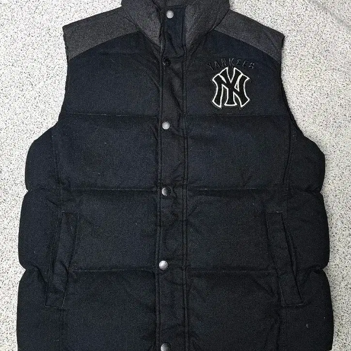 (V2)MLB 뉴욕 양키스 패딩 조끼 블랙 XL