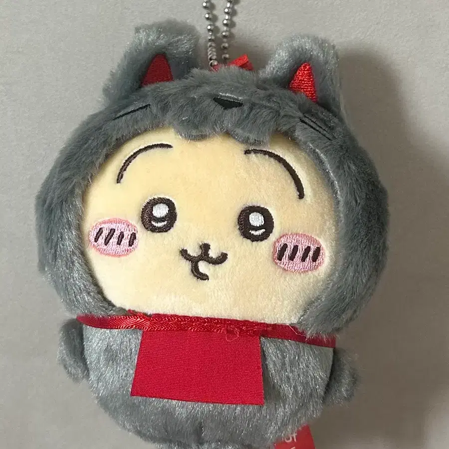치이카와 우사기 여우신사 마스코트 인형 키링