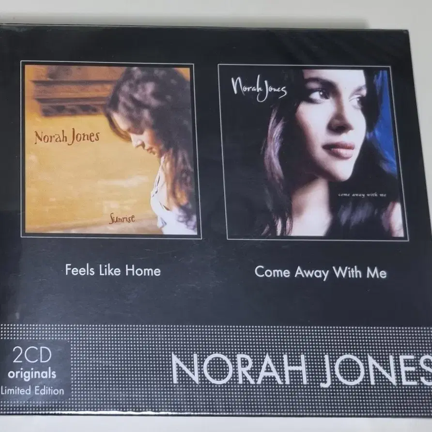 노라 존스 Feels Like Home / Come Away With Me (미개봉 2CD) 2개의 앨범이 들어있습니다
