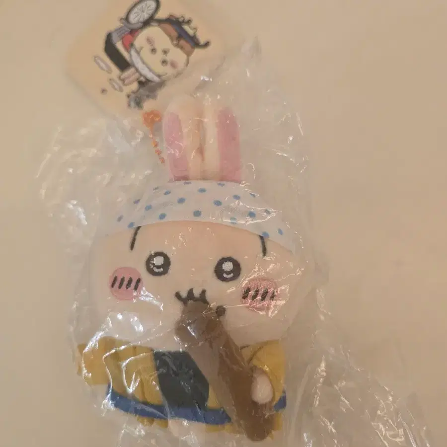치이카와 모구모구 혼포 인력거 우사기 가와고에 한정 마스코트 인형