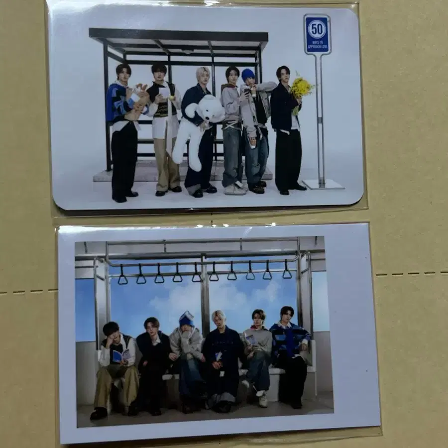TWS 투어스 no tragedy 단체 알라딘 포카 2장