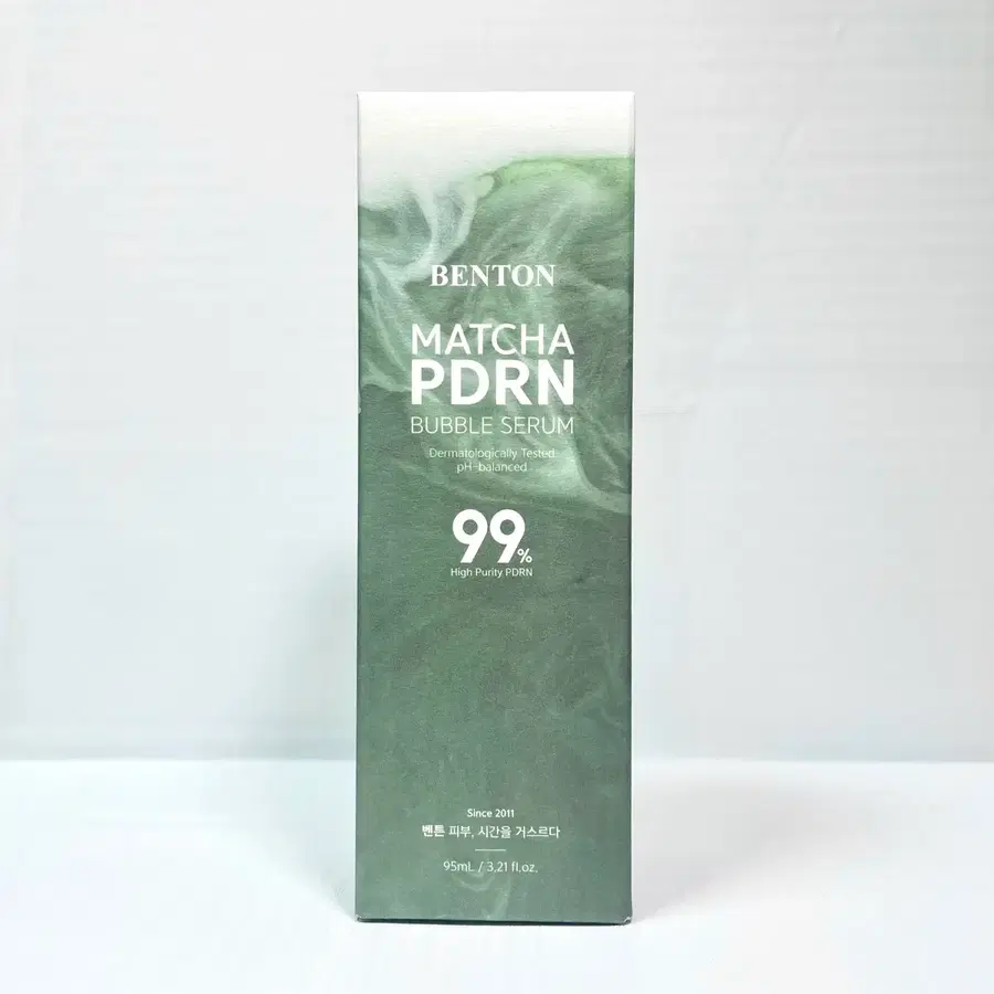 벤튼 말차 PDRN 버블 세럼 95ml 새상품