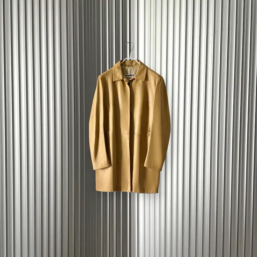 Jilsander leather coat