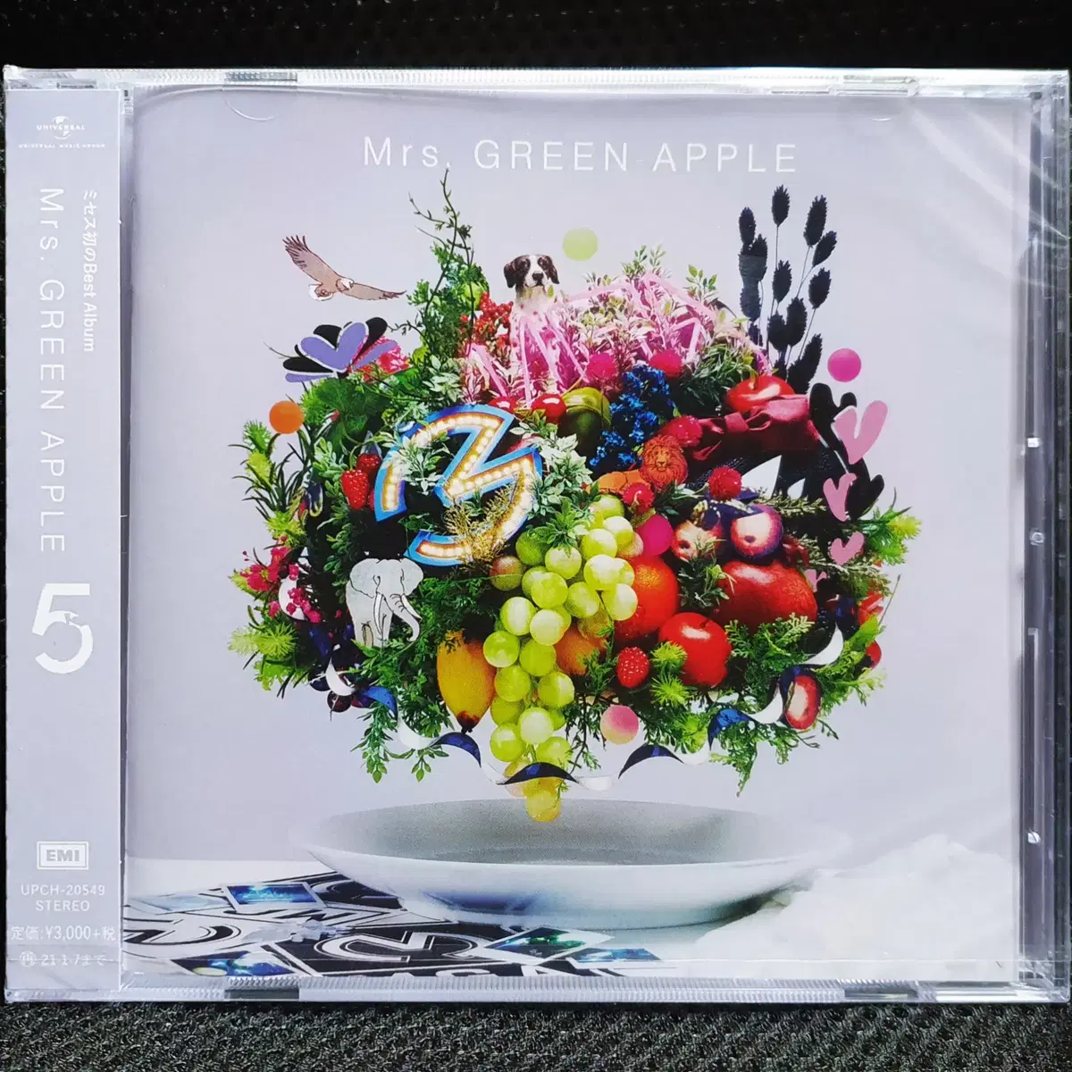 Mrs. GREEN APPLE 5 CD sealed new