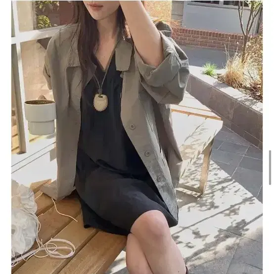 미엘 에든 워크 자켓 봄가을 간절기 자켓