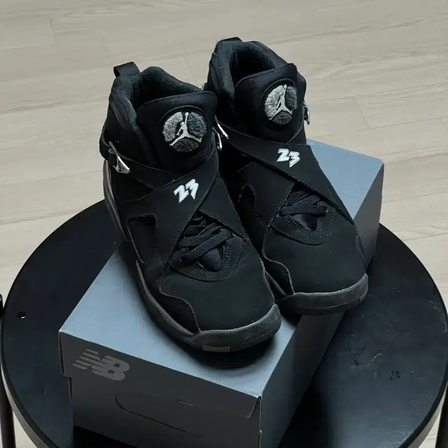 나이키 에어조던8 크롬 GS 250 2015 실착 2회 미만