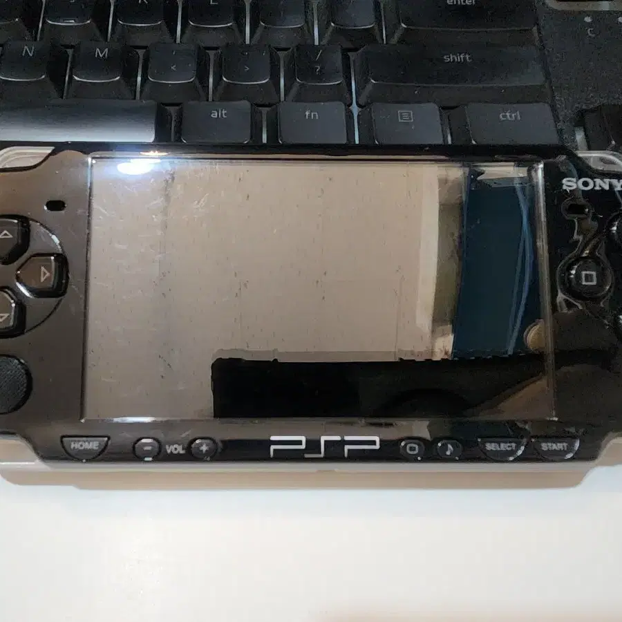 소니 PSP 2005 블랙 기기단품 국내정발
