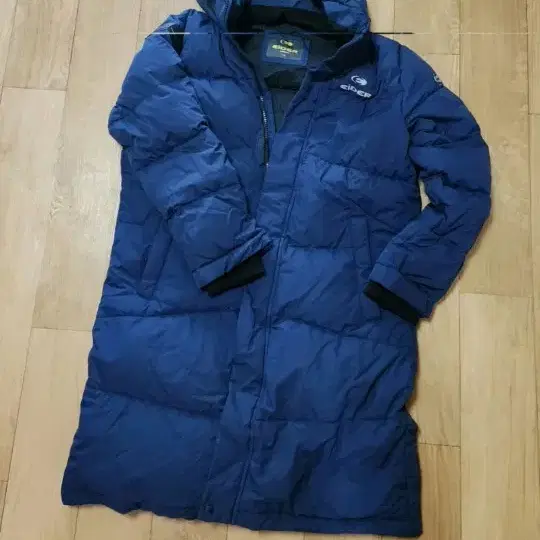 아이더 롱패딩 블루
