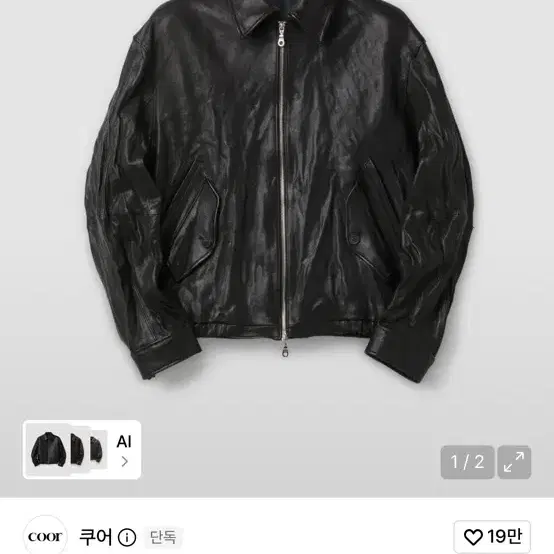XL | 쿠어 베지터블 스윙탑 플리츠 워시점퍼
