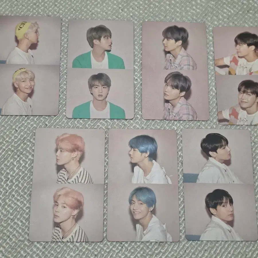방탄소년단 페르소나 포토카드 7종 일괄