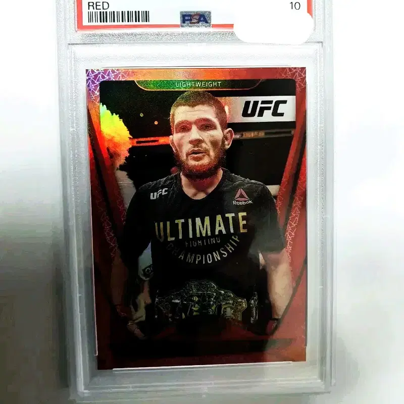 2021 UFC 크로니클 카드 하빕 누르마고메도프 레드