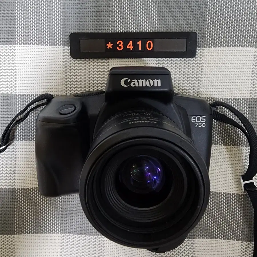 캐논 EOS 750 QD 필름카메라 35~70미리 줌렌즈
