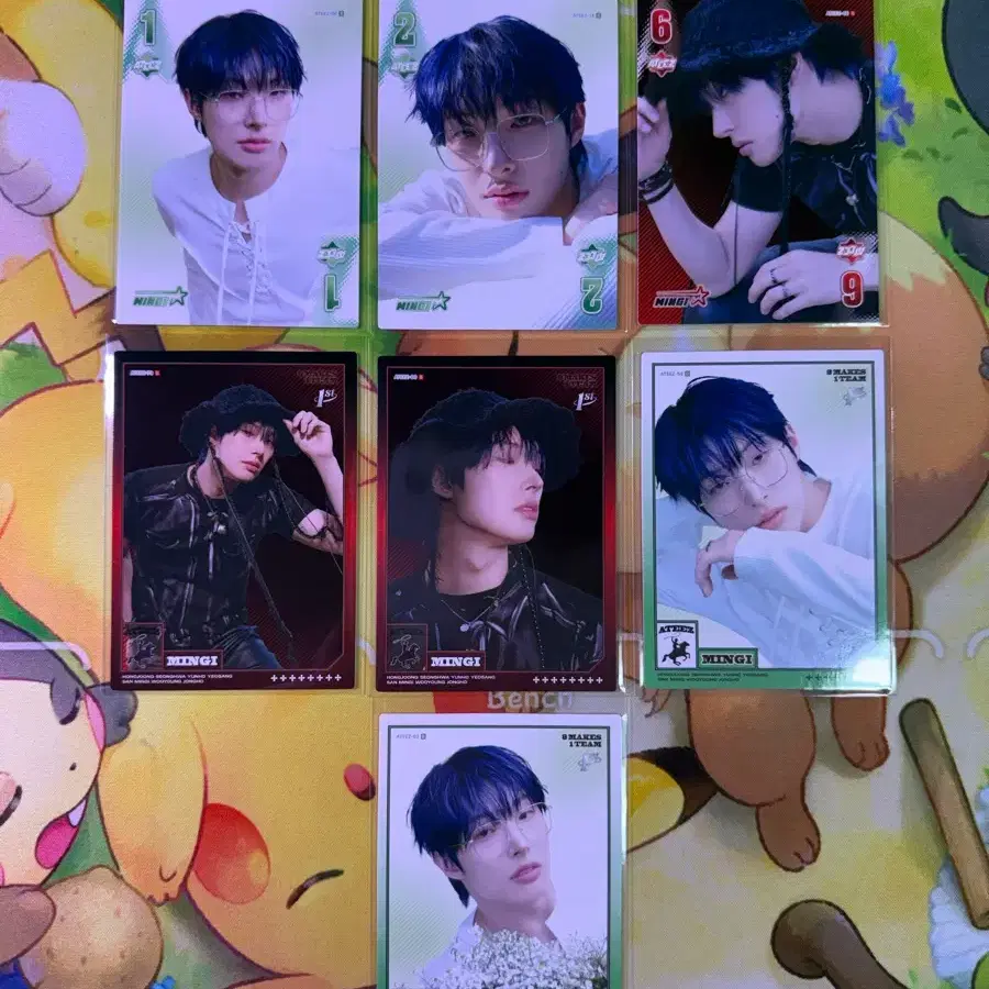 에이티즈 민기 카드 테레카 ATEEZ MINGI card TELECA ( 무중복 베이스 )
