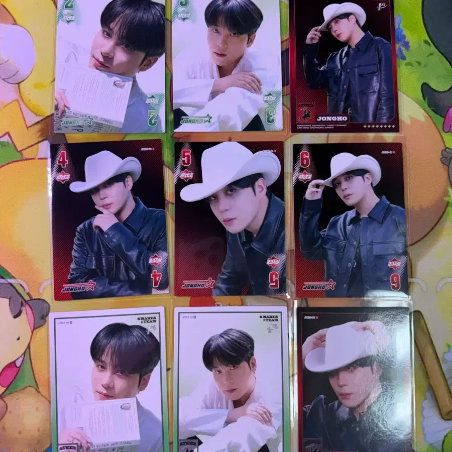 에이티즈 종호 카드 테레카 ATEEZ JONGHO card TELECA ( 무중복 베이스 )