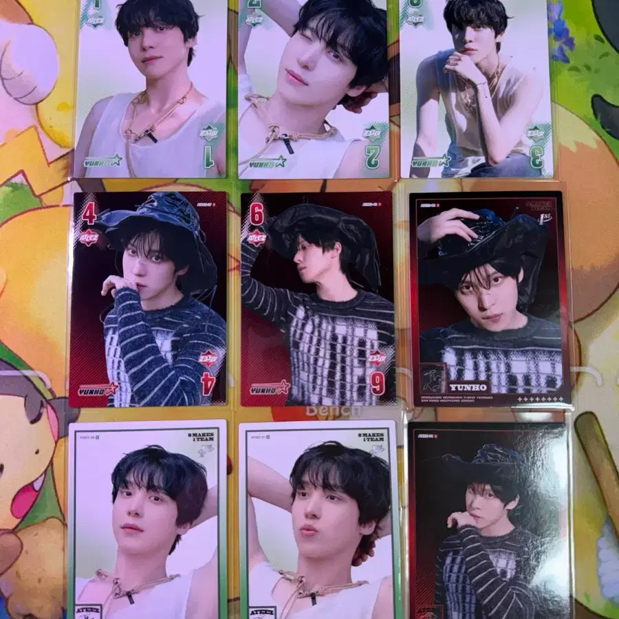 에이티즈 윤호 카드 테레카 ATEEZ YUNHO card TELECA ( 무중복 베이스 )