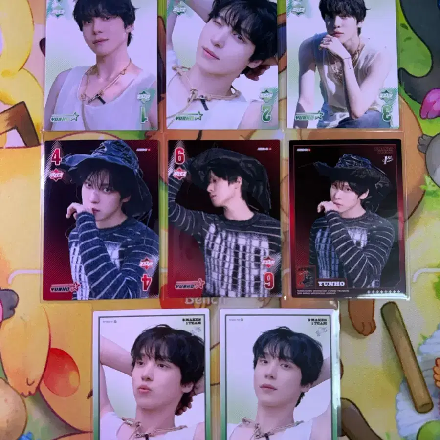 에이티즈 윤호 카드 테레카 ATEEZ YUNHO card TELECA ( 무중복 베이스 )