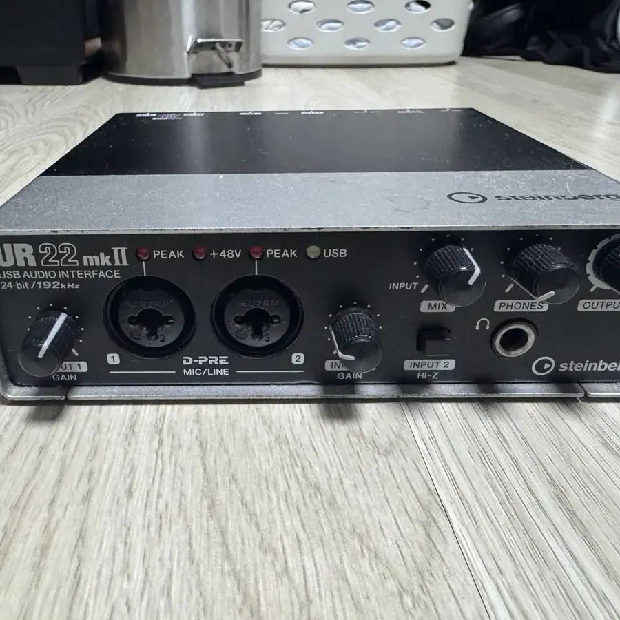 스타인버그 UR22mkII 오디오 인터페이스