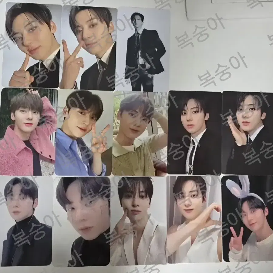 황민현 미공포 및 포카 시그&앨범 일괄 양도