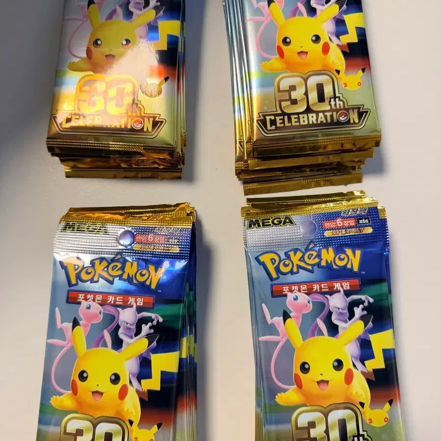 (서치팩)포켓몬카드 30주년 tcg 셀레브레이션 자판기팩 38팩 일괄