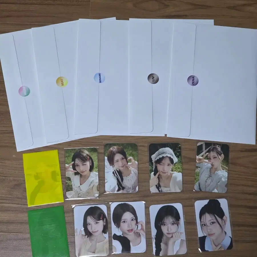 일괄) 리센느 그레인온 효소 포카 5종 2세트 + 엽서5종// 포토카드