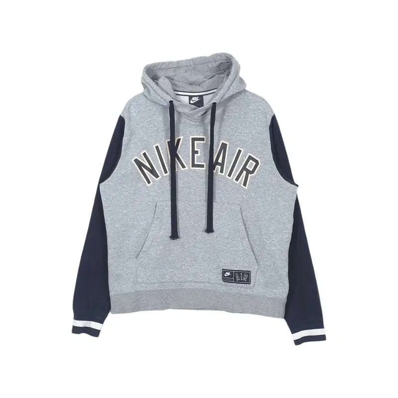 NIKE 에어로고 슬리브 배색 후드티 L