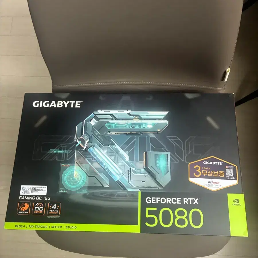 기가바이트 RTX 5080 gaming oc 판매합니다