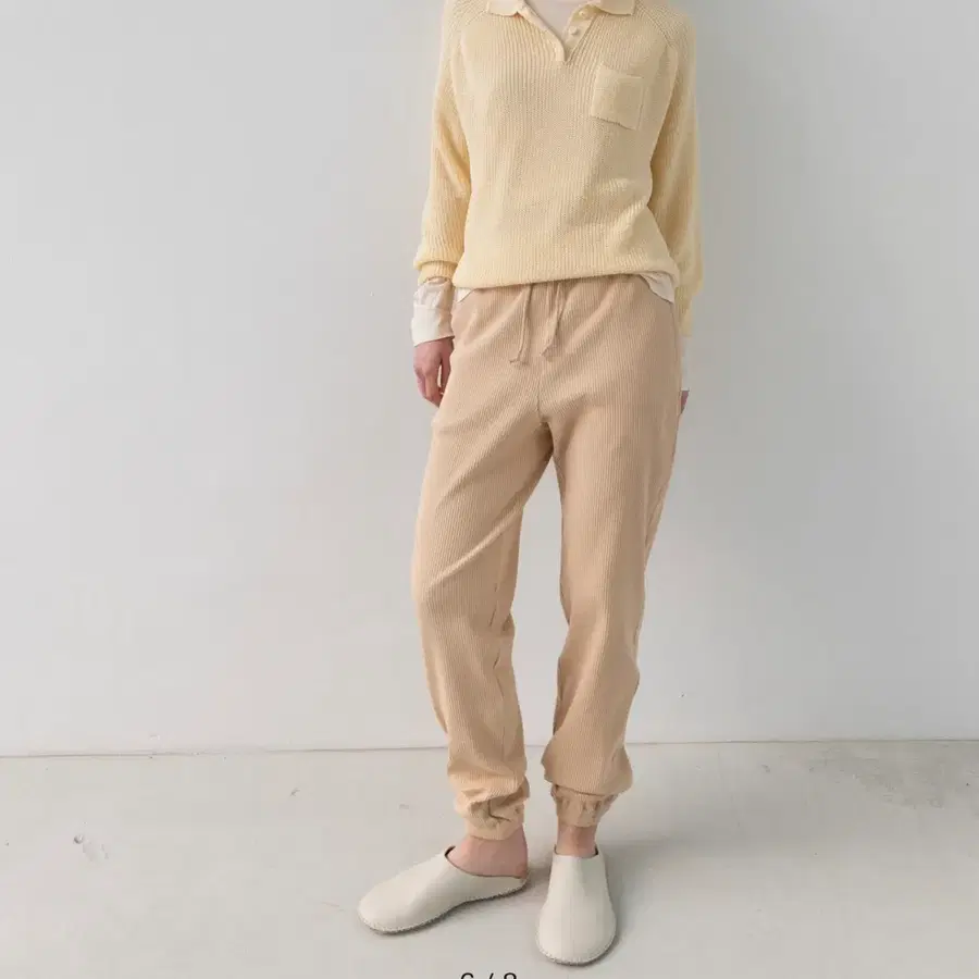 교신안함)LEROBE 조거 팬츠