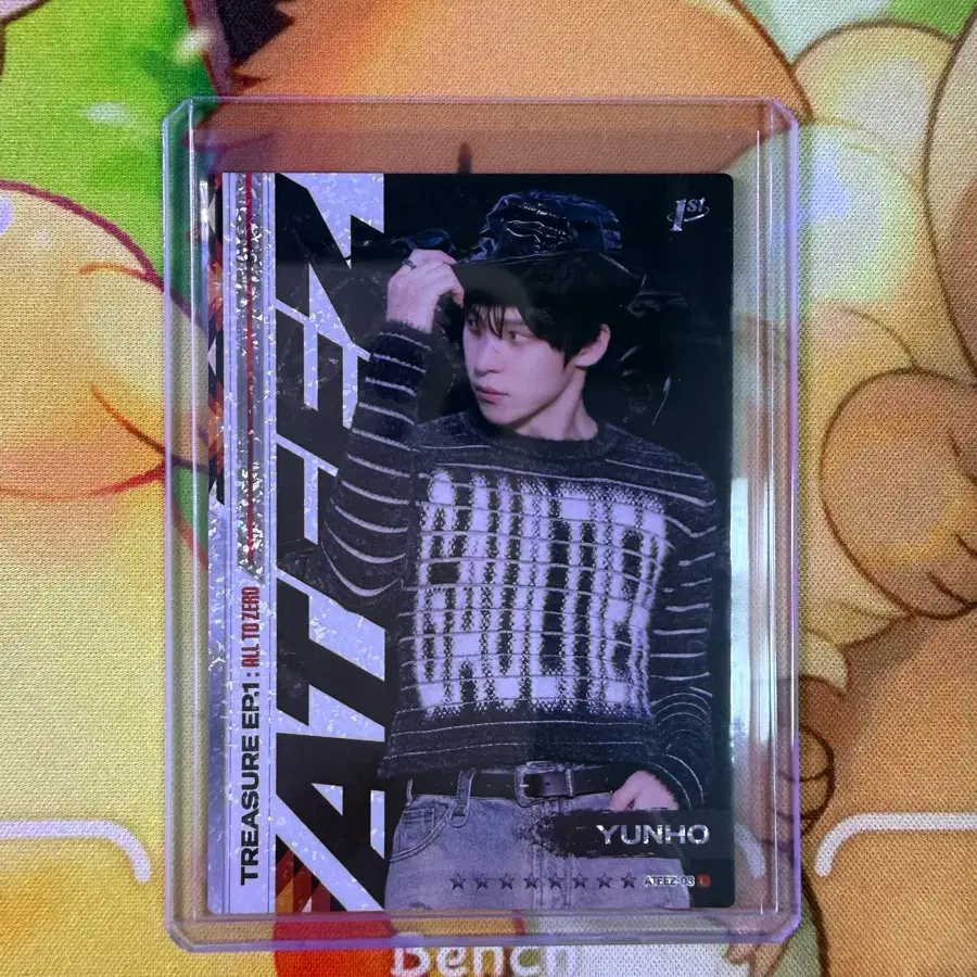 에이티즈 윤호 카드 테레카 ATEEZ YUNHO card TELECA