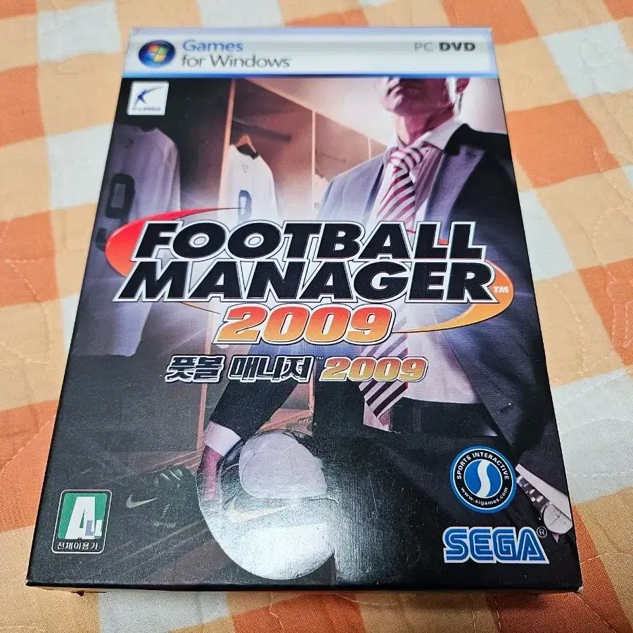 고전PC게임 풋볼매니저2009 PC DVD