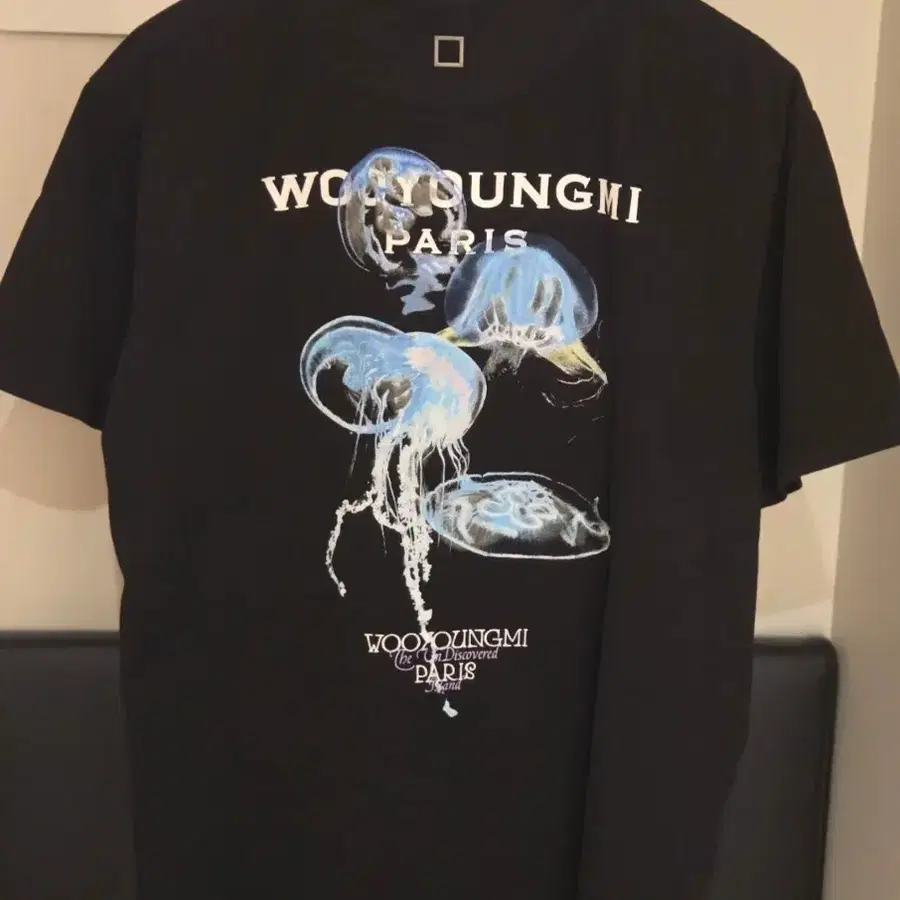 우영미 반팔 티셔츠 50 블랙