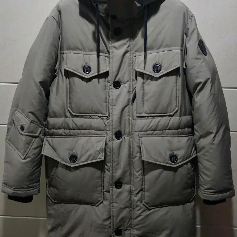 (새상품급)정품!오니츠카타이거 구스 롱패딩 95