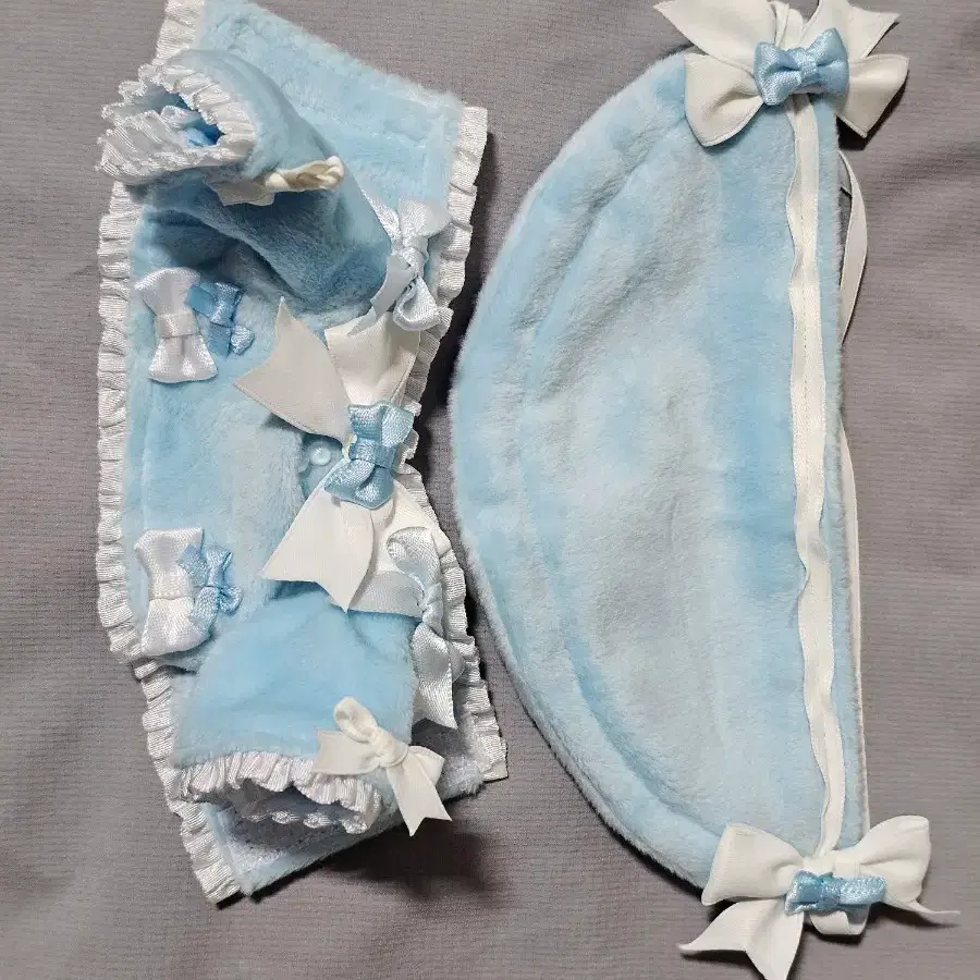 10cm 인형옷 국내수제옷 블루