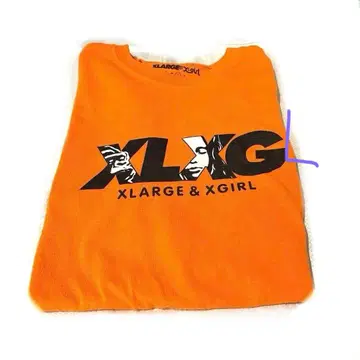 XLARGE & X GIRL 남성 & 여성용 T셔츠 L 사이즈