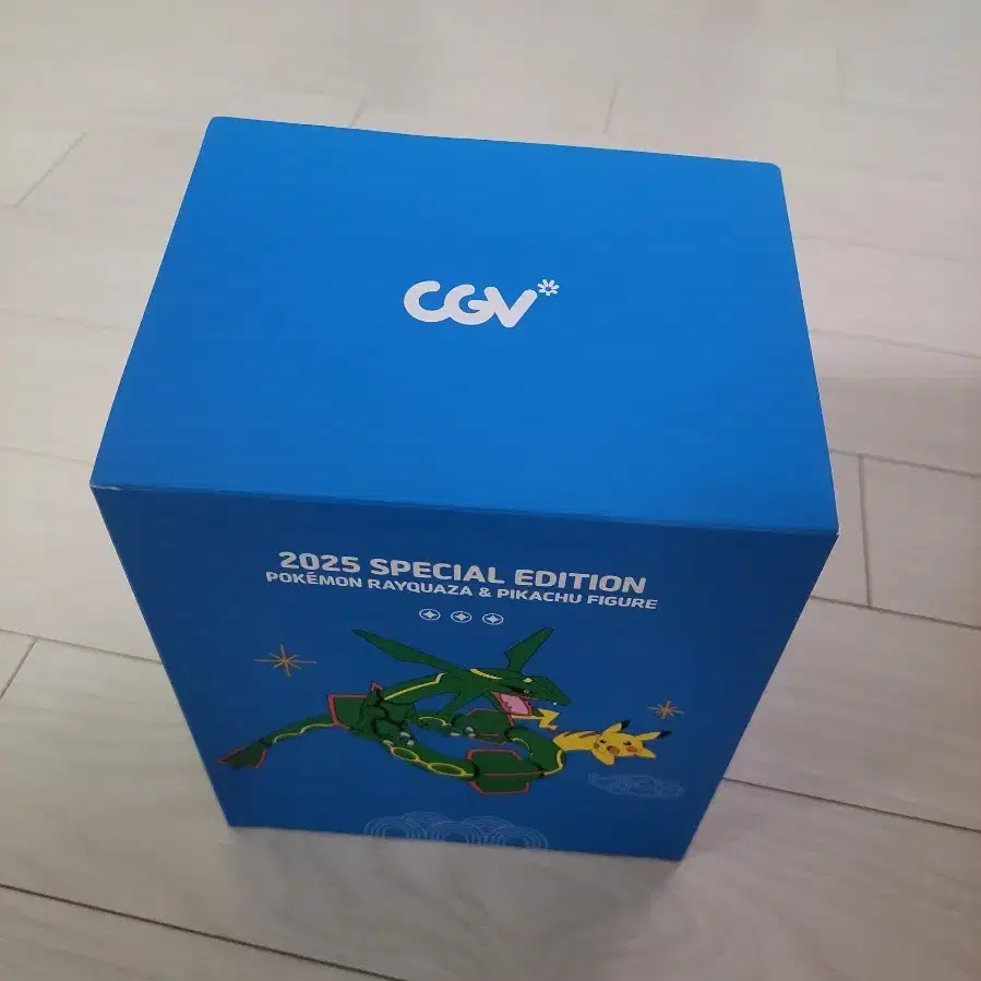 CGV 2025 스페셜 에디션 포켓몬 레쿠쟈 & 피카츄 피규어